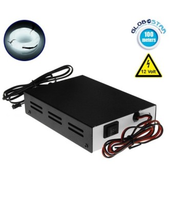 Controller για Εύκαμπτο Φωτιζόμενο Καλώδιο Neon έως 100 Μέτρα 12 Volt DC GloboStar 08013